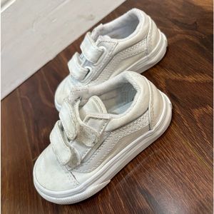 Vans White Toddler Baby Size 5c